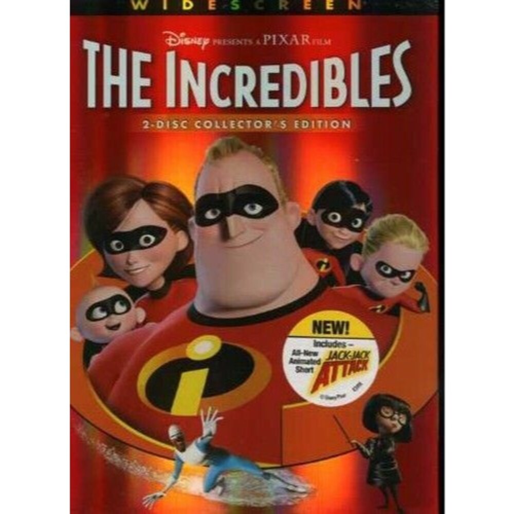 The Incredibles (DVD, 2004)